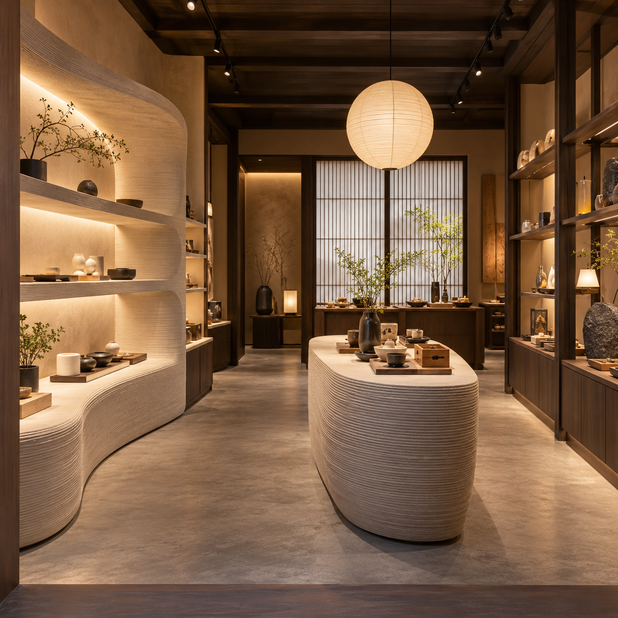 和の静けさを、今のかたちに。 仮想店舗CG